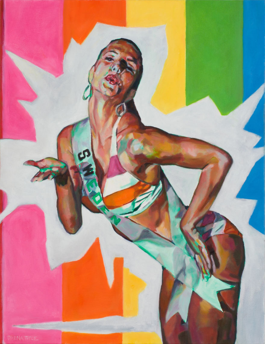 This Feminist Artist Paints Beauty Contestants
