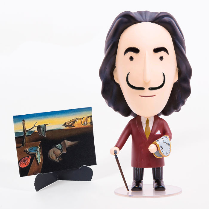 A Salvador Dalí Action Figure With Interchangeable Mustaches… Yes!