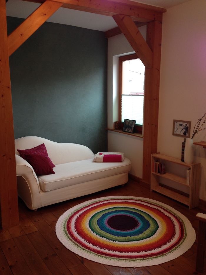 I Made A Carpet From Old Clothes