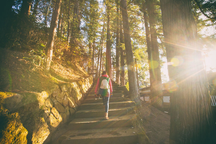 The No-Face Tourist In Japan