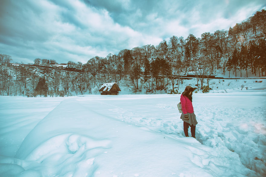 The No-Face Tourist In Japan
