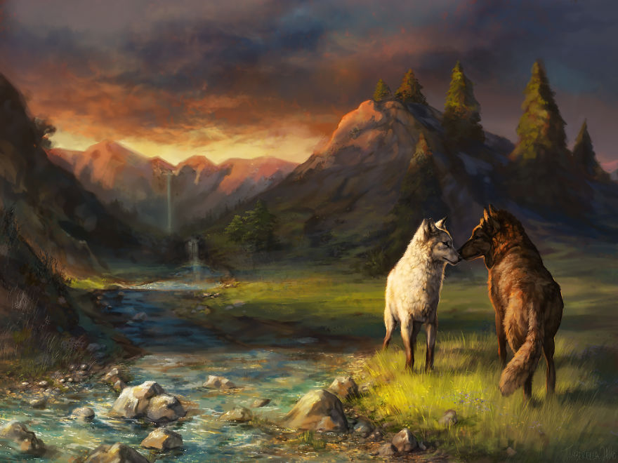 Fantasy Animal Paintings That Show The Real Magic In The World