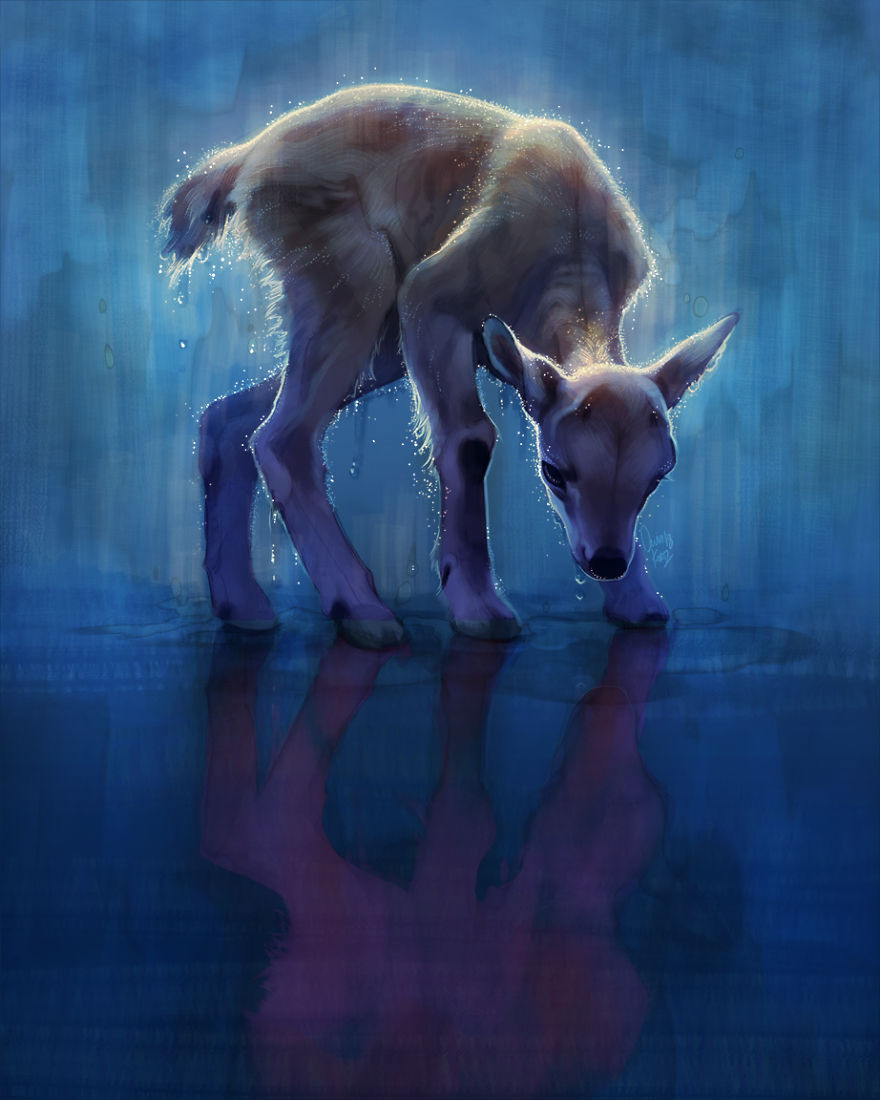 Fantasy Animal Paintings That Show The Real Magic In The World