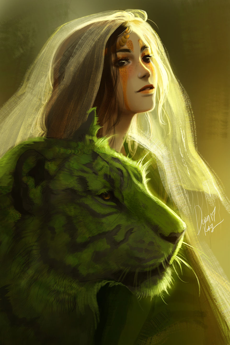 Fantasy Animal Paintings That Show The Real Magic In The World