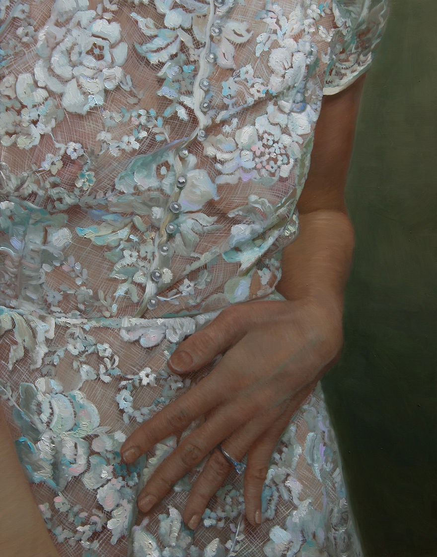 These Sensual Paintings Of Lace Are Beautiful For Any Collection