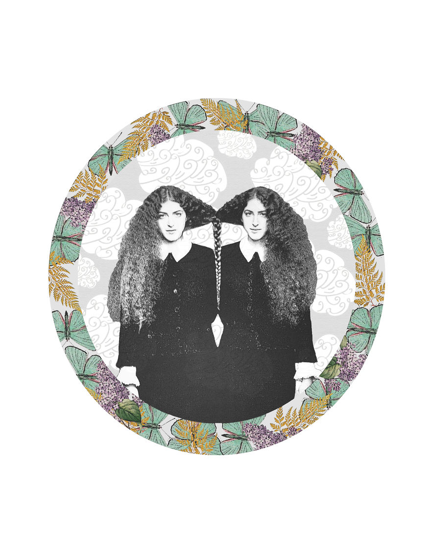 I Created Astrology Sign Imagery Through Collage And Illustration