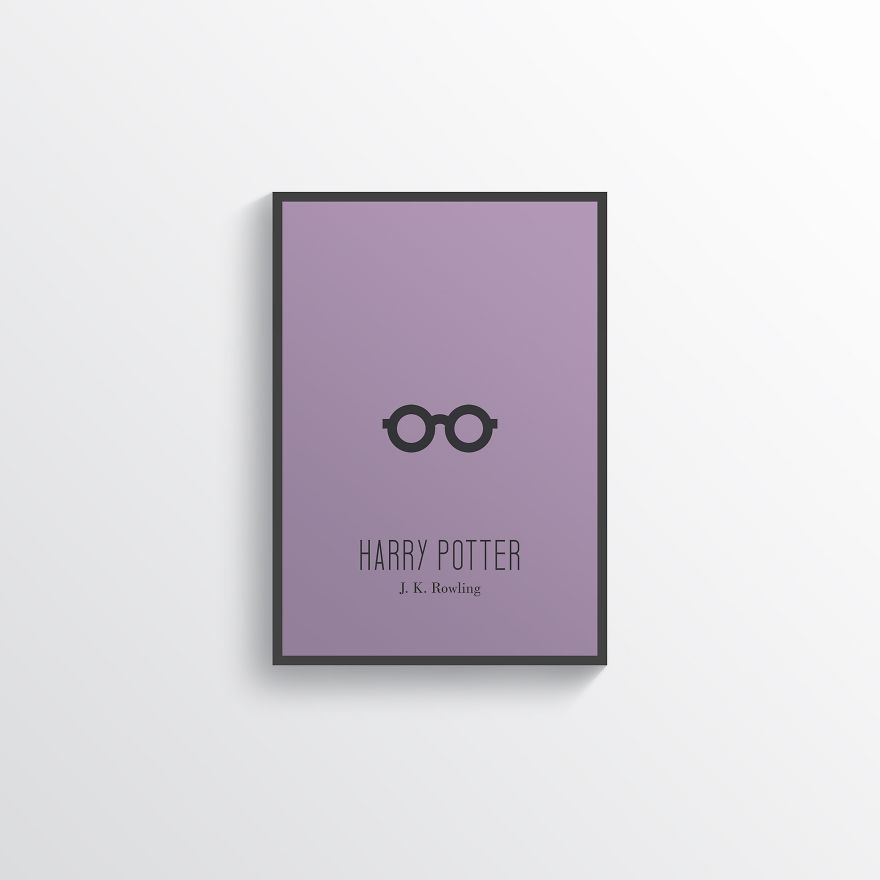 10 Mininalist Posters Of Famous Books