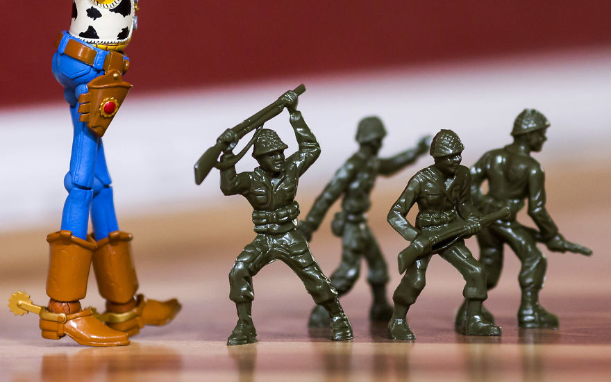 All Right Sarge, Patrol The Premises And Give Me A Report On Andy's Whereabouts!