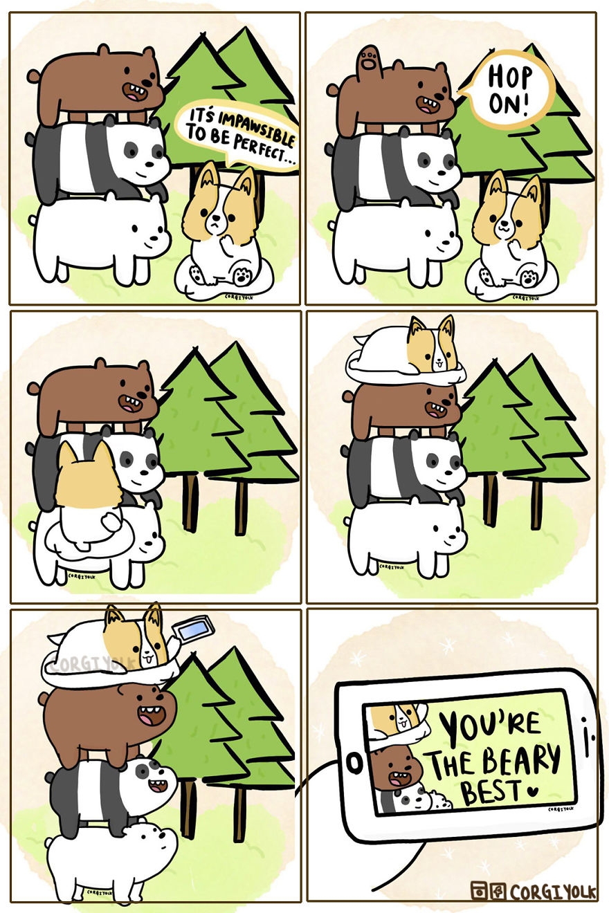 I Combined My Love For Corgis And Eggs Into Comics I Combined My Love For Corgis And Eggs Into Comics