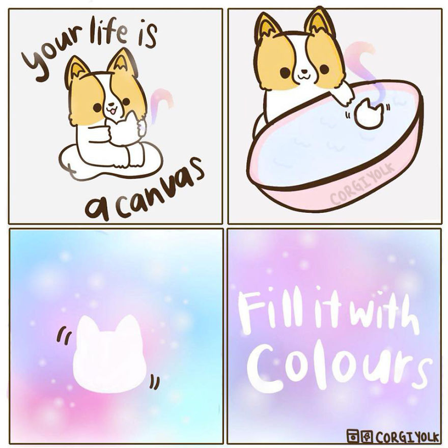 I Combined My Love For Corgis And Eggs Into Comics I Combined My Love For Corgis And Eggs Into Comics