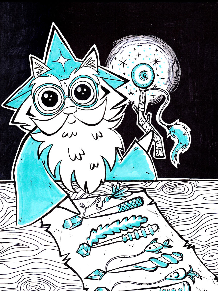 Meowlin The Wandmaker