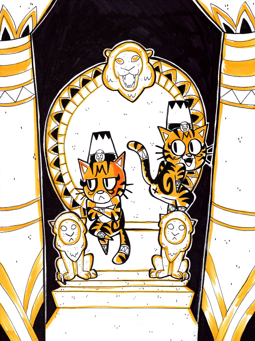 Royalty: Polly & Caster