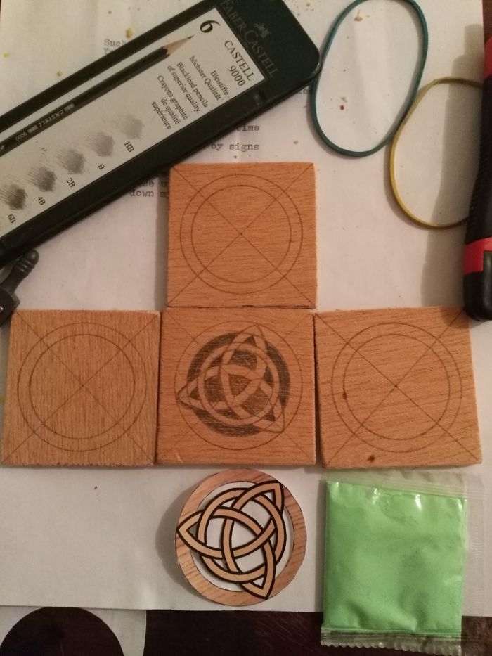 I Made This Glowing Necklace For My Girlfriend Using Scrap Wood