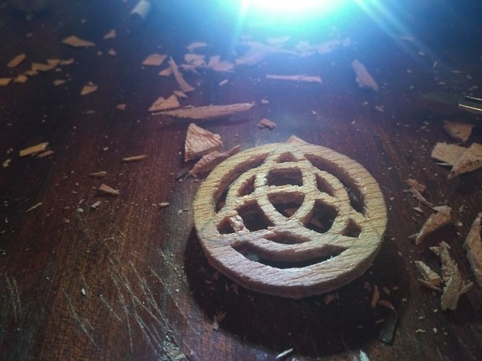 I Made This Glowing Necklace For My Girlfriend Using Scrap Wood I Made This Glowing Necklace For My Girlfriend Using Scrap Wood