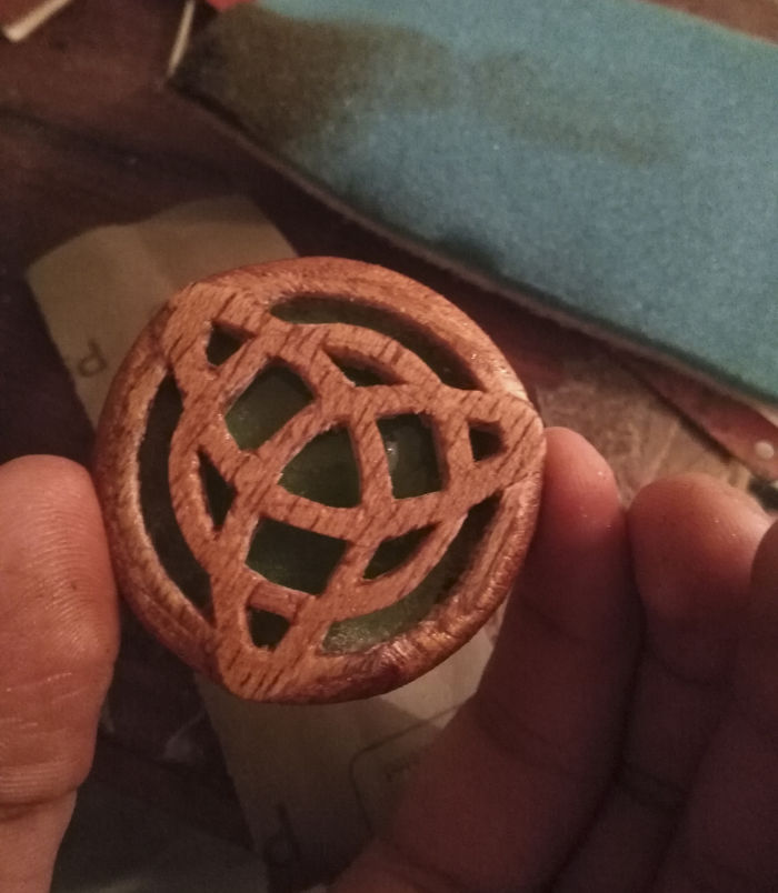 I Made This Glowing Necklace For My Girlfriend Using Scrap Wood I Made This Glowing Necklace For My Girlfriend Using Scrap Wood