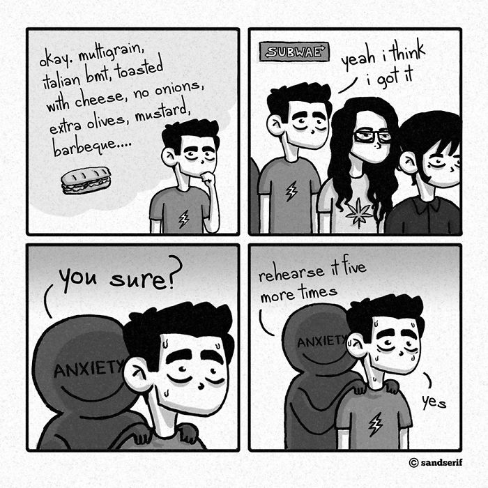 I Make Dark And Amusing Comics About My Life To Express Myself