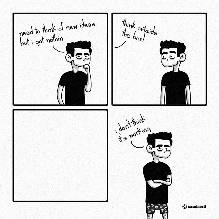 I Make Dark And Amusing Comics About My Life To Express Myself