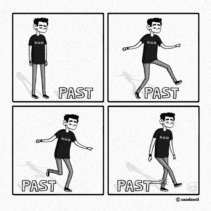 I Make Dark And Amusing Comics About My Life To Express Myself