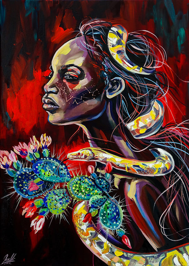 I Painted Melancholic Women Portraits To Reveal The Surreal Feeling Of Sadness I Painted Melancholic Women Portraits To Reveal The Surreal Feeling Of Sadness