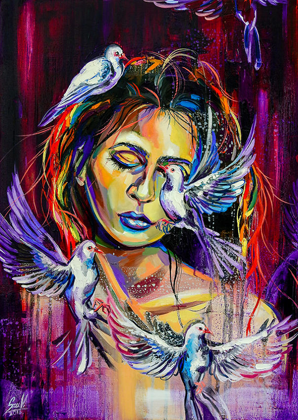 I Painted Melancholic Women Portraits To Reveal The Surreal Feeling Of Sadness I Painted Melancholic Women Portraits To Reveal The Surreal Feeling Of Sadness