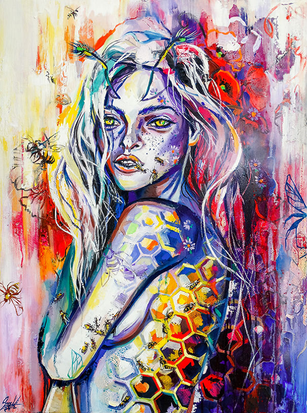 I Painted Melancholic Women Portraits To Reveal The Surreal Feeling Of Sadness I Painted Melancholic Women Portraits To Reveal The Surreal Feeling Of Sadness