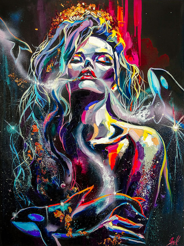 I Painted Melancholic Women Portraits To Reveal The Surreal Feeling Of Sadness