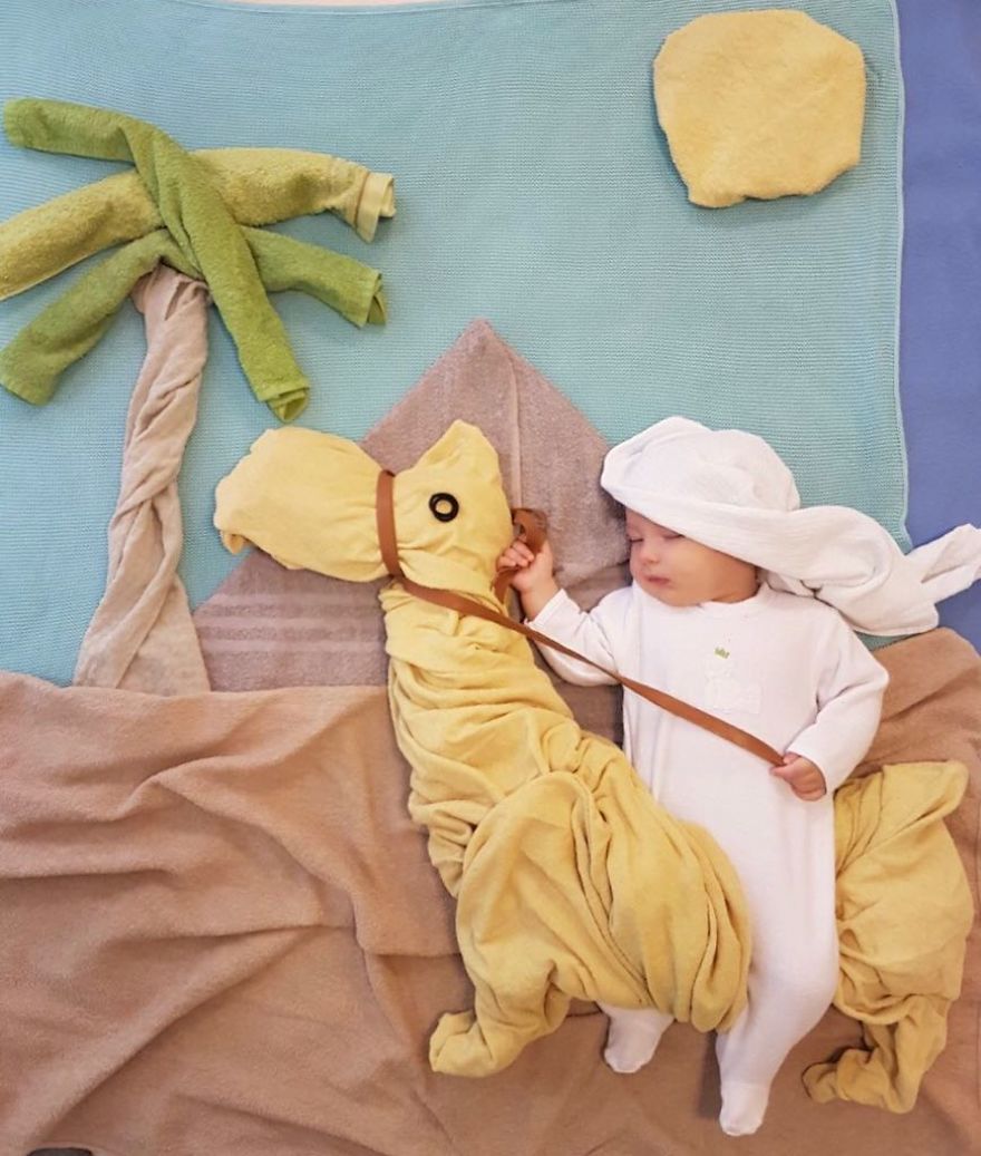 I Turn My Son’s Baby Pics Into Cute Imaginary Adventures I Turn My Son’s Baby Pics Into Cute Imaginary Adventures