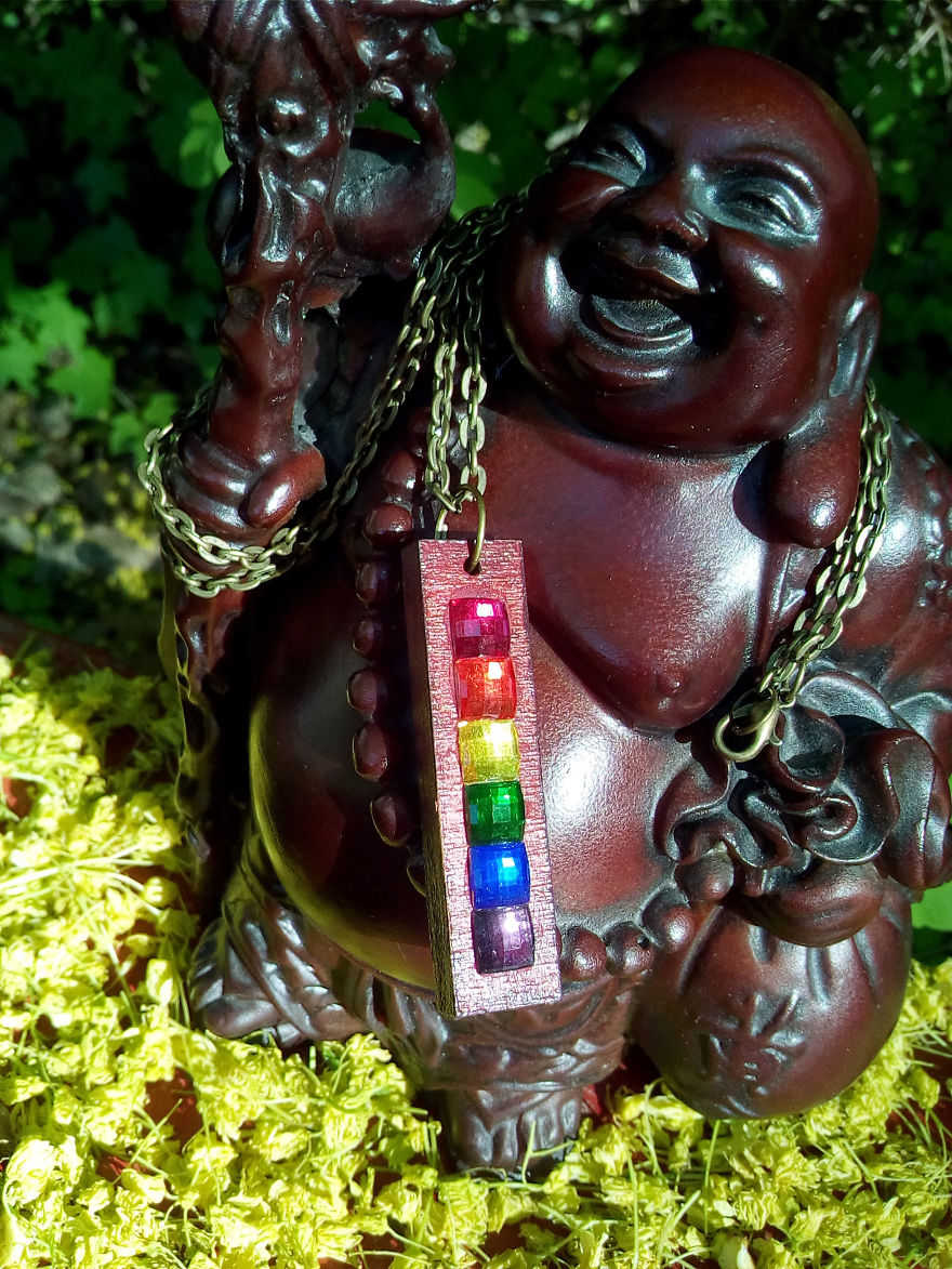 I Support My Lgbt Friends With This Rainbow Pendant