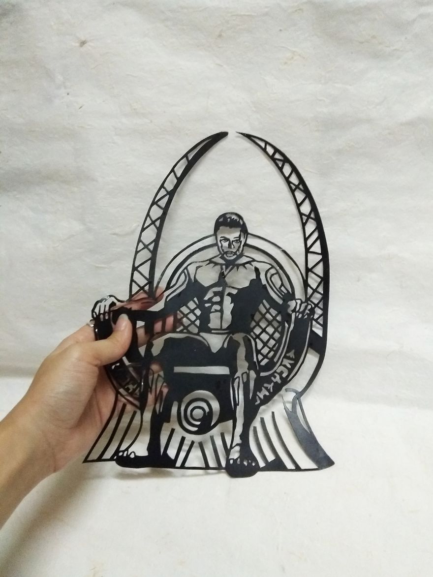 Infinity War Characters Paper Cut Art