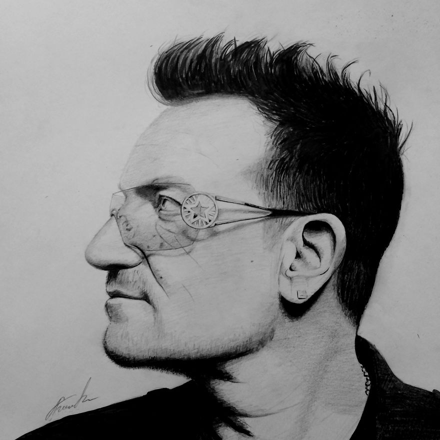 Hyper-Realistic Portraits With Just One Pencil Hyper-Realistic Portraits With Just One Pencil