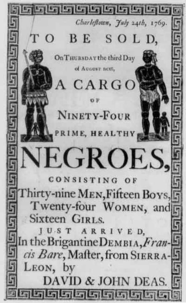 In The 19th Century Were Spread Posters Communicating Auctions Sales Of American Slaves And This Is Unbelievable To Have Happened