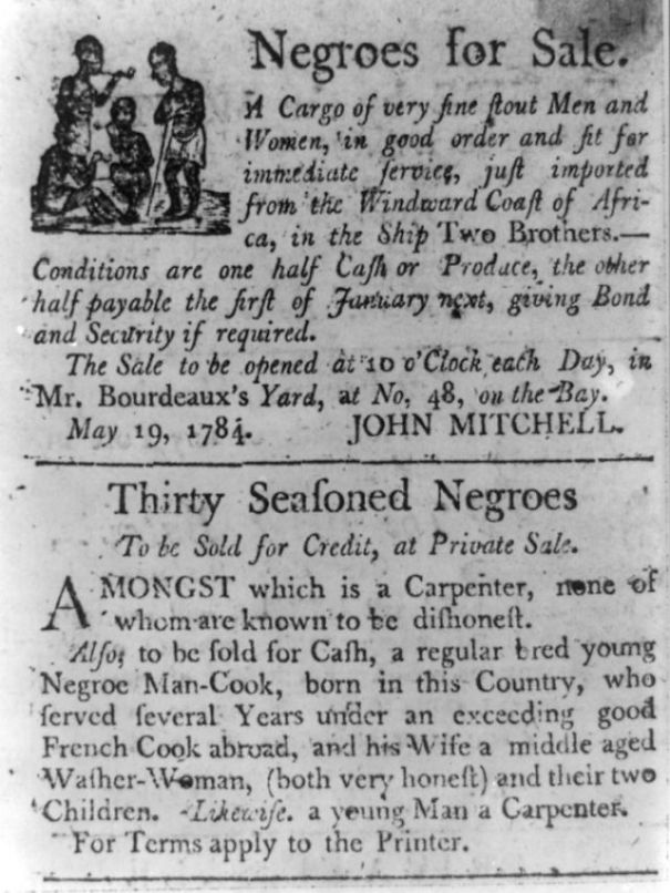 In The 19th Century Were Spread Posters Communicating Auctions Sales Of American Slaves And This Is Unbelievable To Have Happened