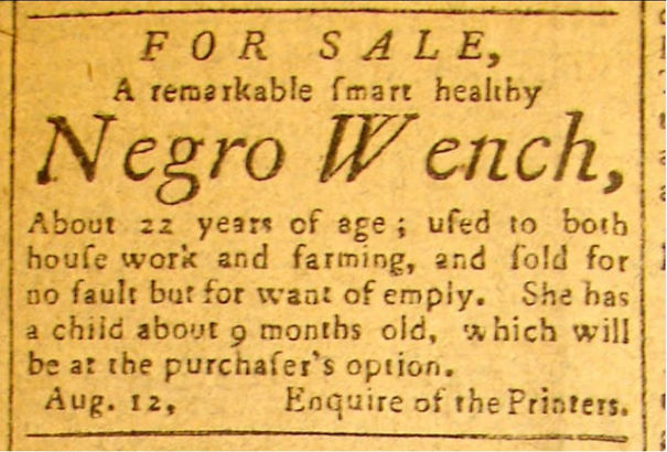 In The 19th Century Were Spread Posters Communicating Auctions Sales Of American Slaves And This Is Unbelievable To Have Happened