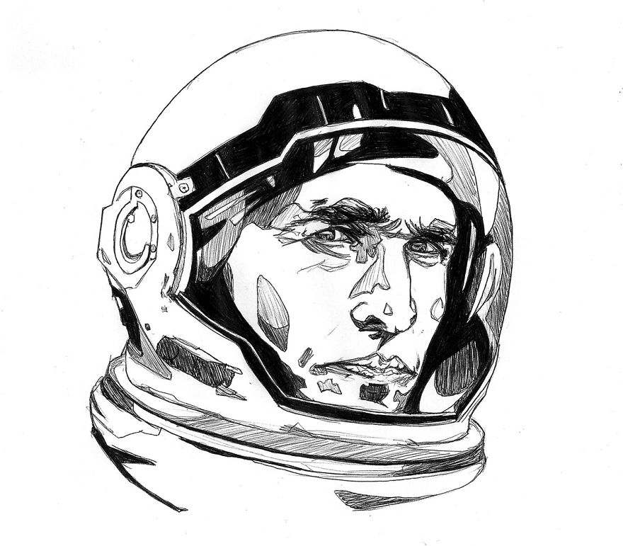 Lazy Artist Who Only Draws With A Black Pen