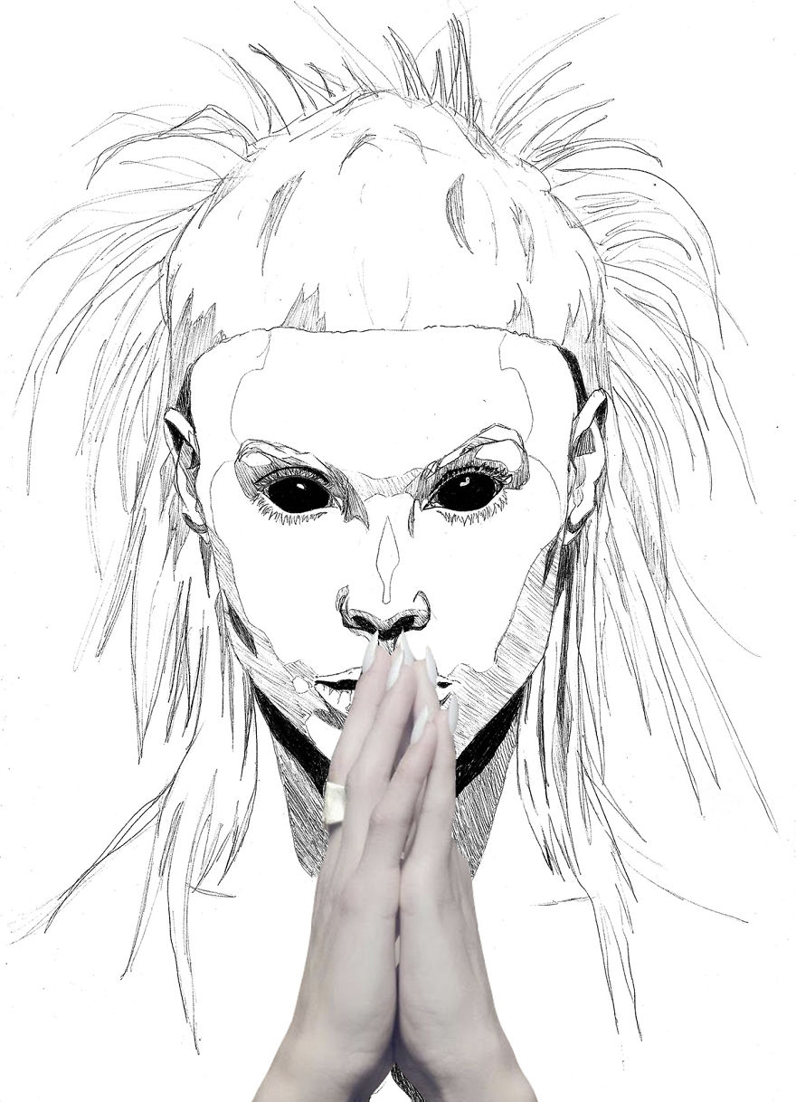 Lazy Artist Who Only Draws With A Black Pen