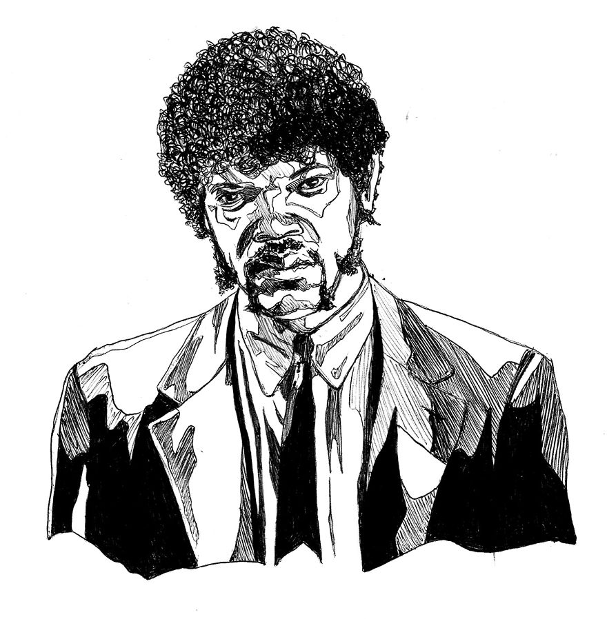 Lazy Artist Who Only Draws With A Black Pen