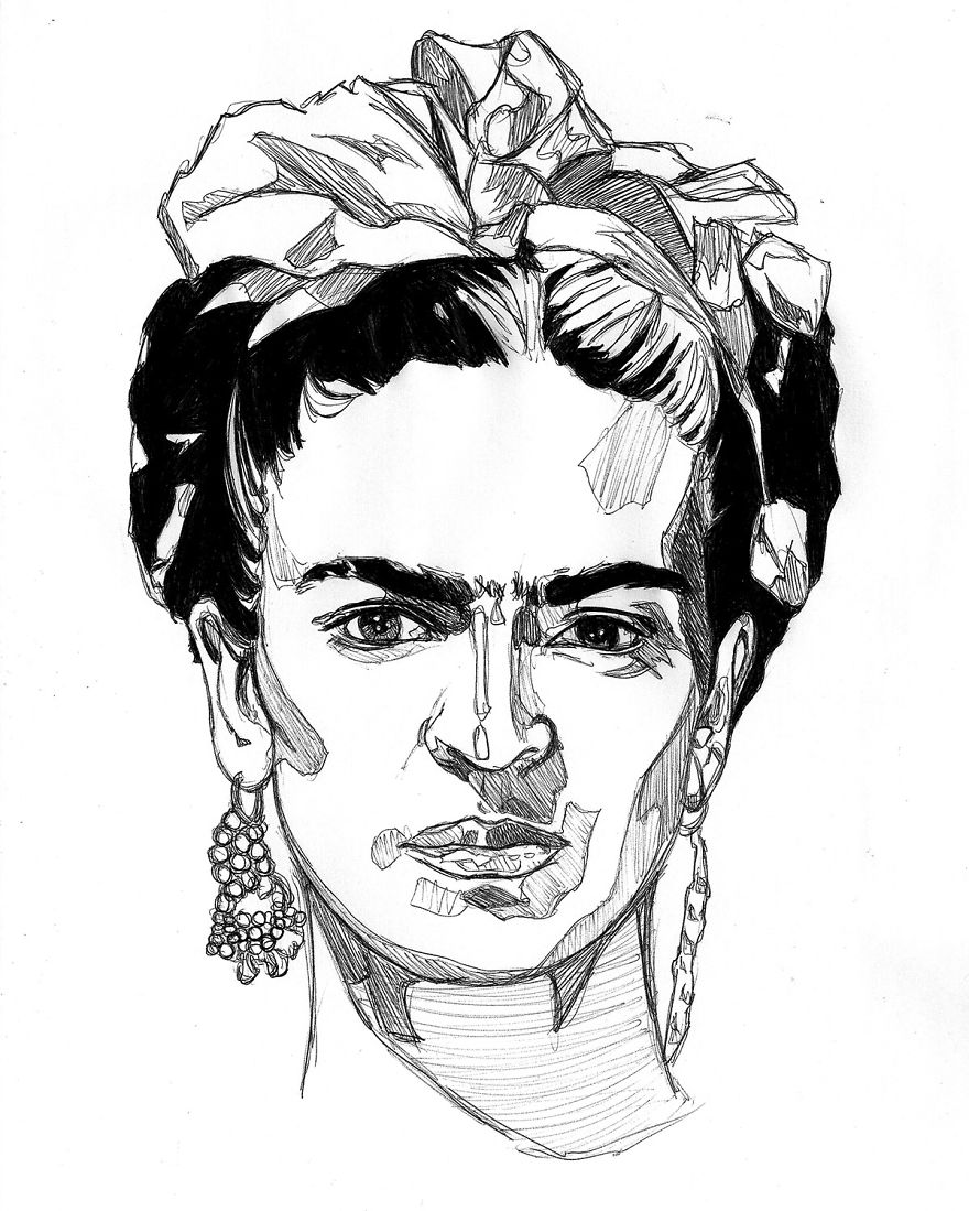 Lazy Artist Who Only Draws With A Black Pen