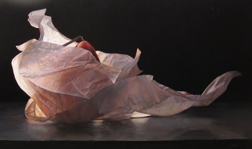 Sensual Paintings Of Pears