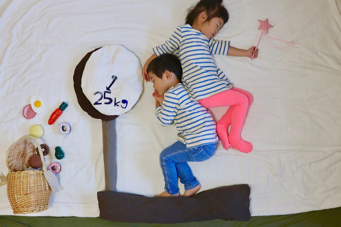 Mom Creates Adventures For Her Twins While They Sleep And The Result Is Wonderful