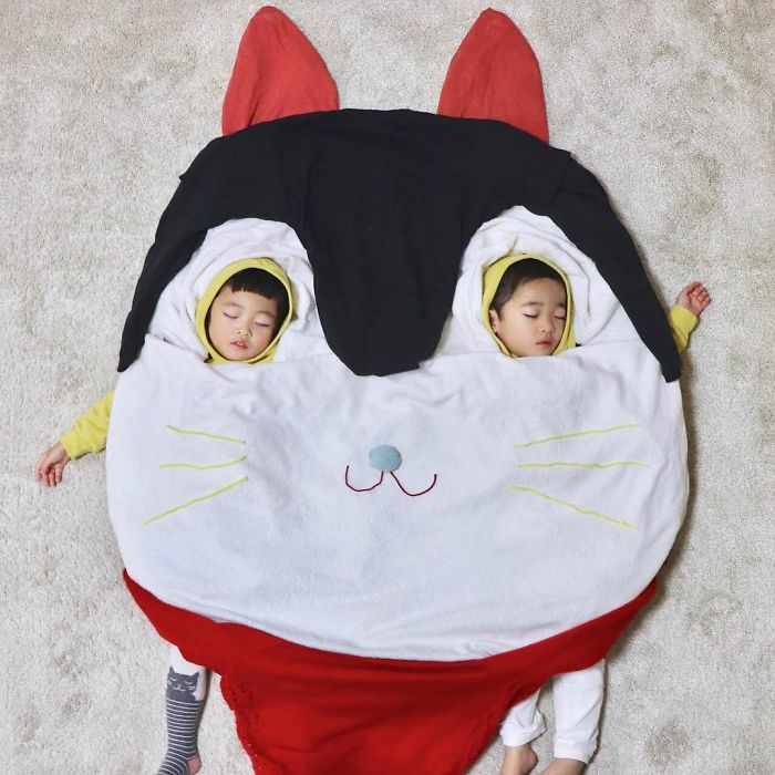 Mom Creates Adventures For Her Twins While They Sleep And The Result Is Wonderful