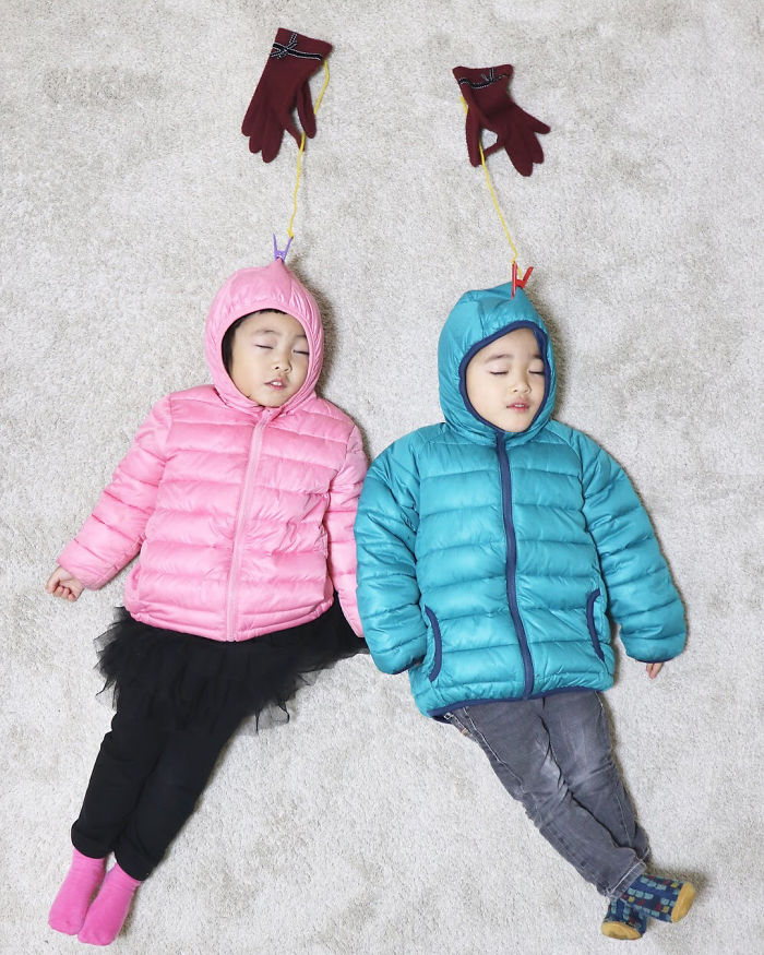 Mom Creates Adventures For Her Twins While They Sleep And The Result Is Wonderful