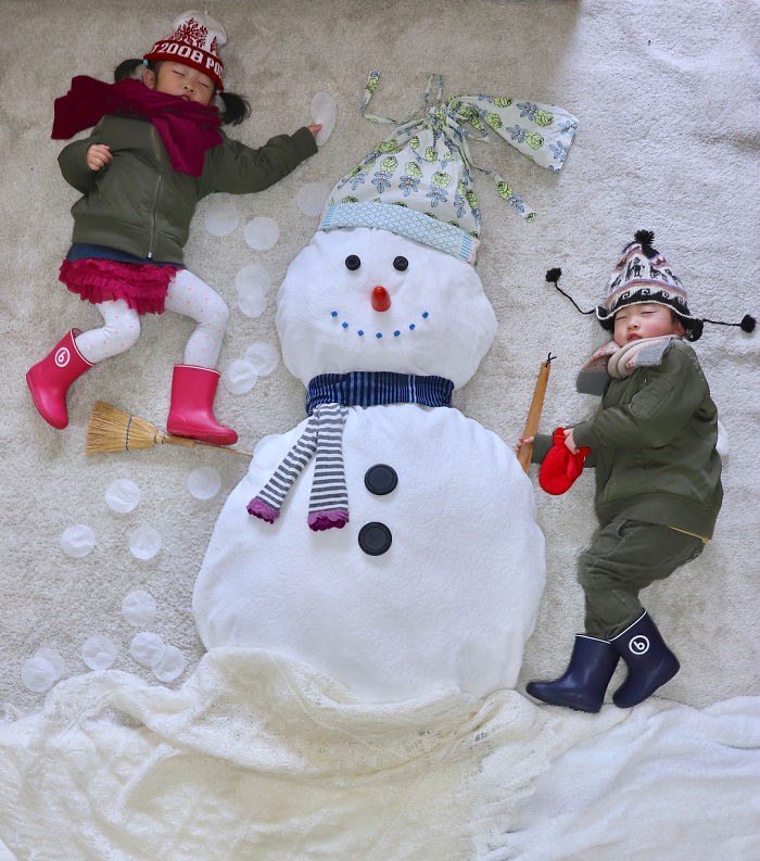 Mom Creates Adventures For Her Twins While They Sleep And The Result Is Wonderful Mom Creates Adventures For Her Twins While They Sleep And The Result Is Wonderful