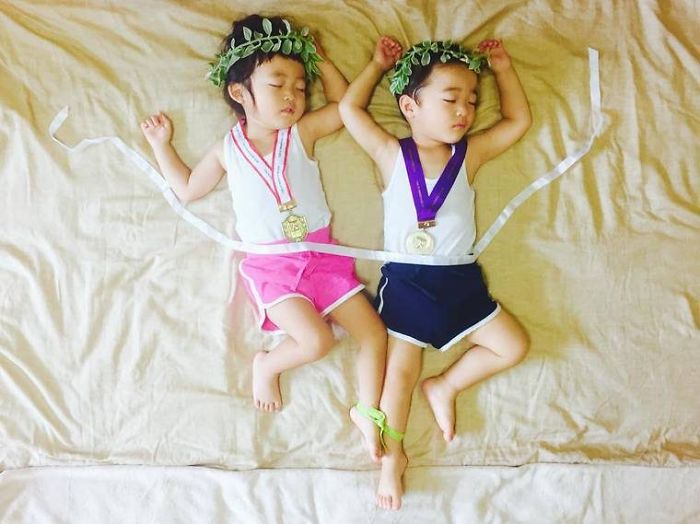 Mom Creates Adventures For Her Twins While They Sleep And The Result Is Wonderful