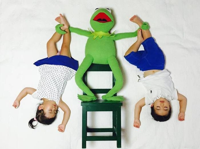 Mom Creates Adventures For Her Twins While They Sleep And The Result Is Wonderful