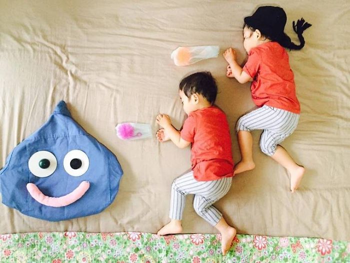 Mom Creates Adventures For Her Twins While They Sleep And The Result Is Wonderful Mom Creates Adventures For Her Twins While They Sleep And The Result Is Wonderful