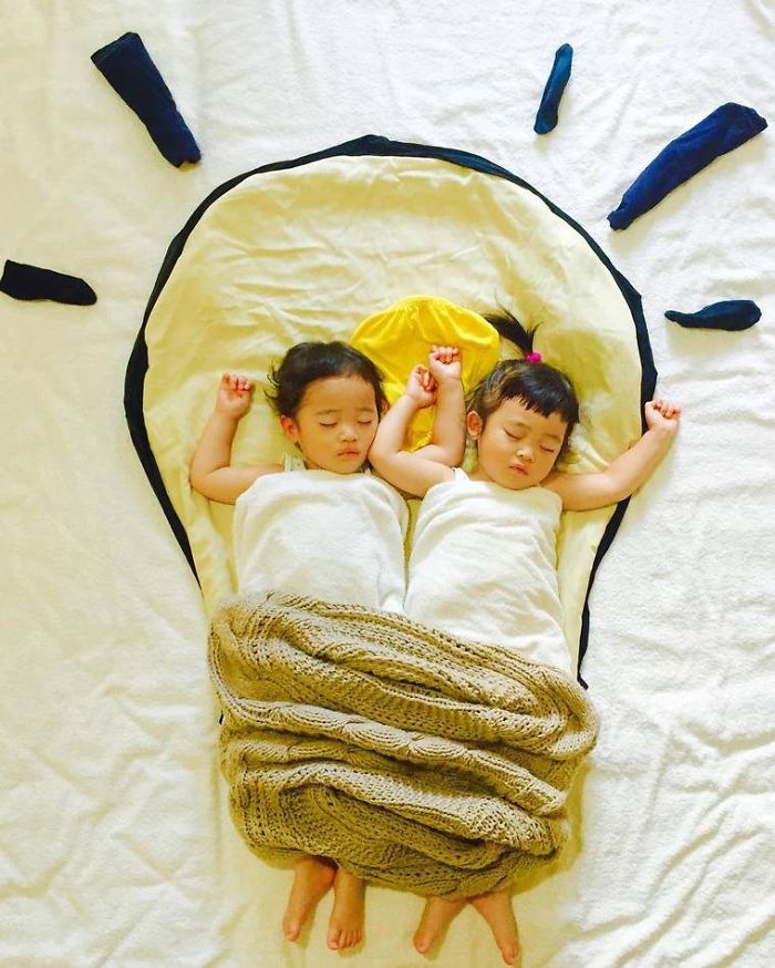 Mom Creates Adventures For Her Twins While They Sleep And The Result Is Wonderful Mom Creates Adventures For Her Twins While They Sleep And The Result Is Wonderful
