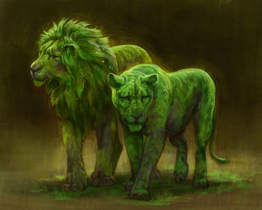 Fantasy Animal Paintings That Show The Real Magic In The World