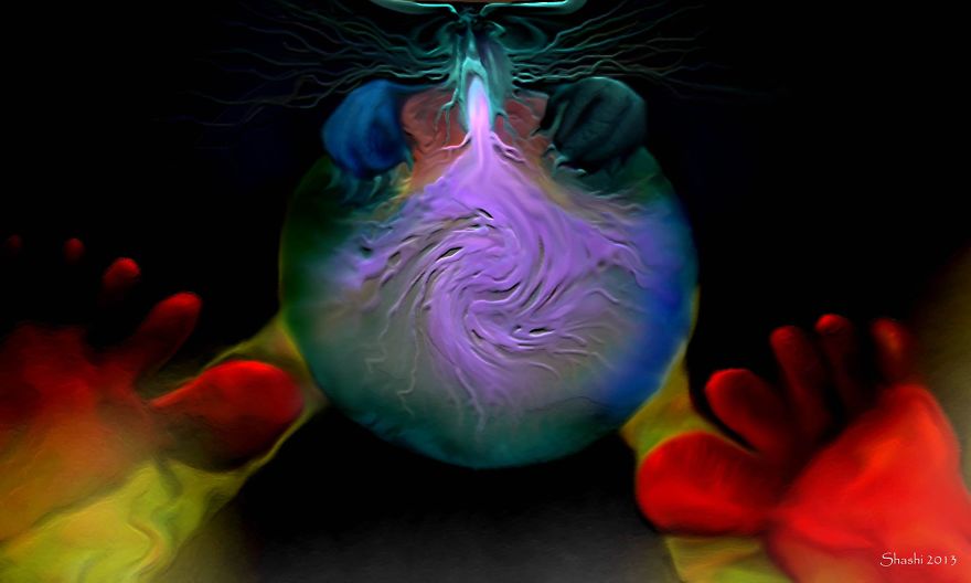 Mouse Tales: My Creative Paintings In Photoshop Using My "Mind & Mouse" Mouse Tales: My Creative Paintings In Photoshop Using My "Mind & Mouse"