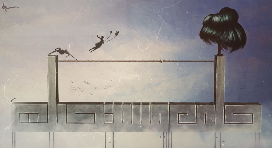 Painting Also Can Have Souls, 17y.o Artist Make This Out Of His Depression.