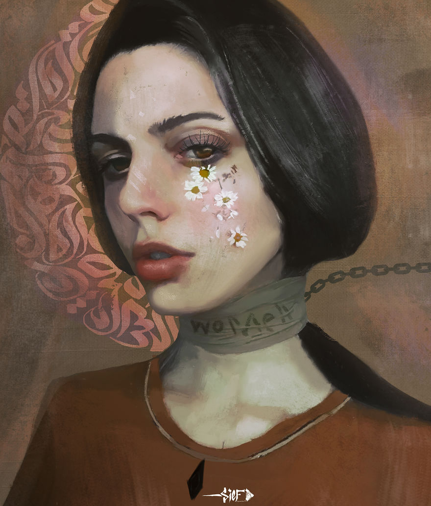 Painting Also Can Have Souls, 17y.o Artist Make This Out Of His Depression.